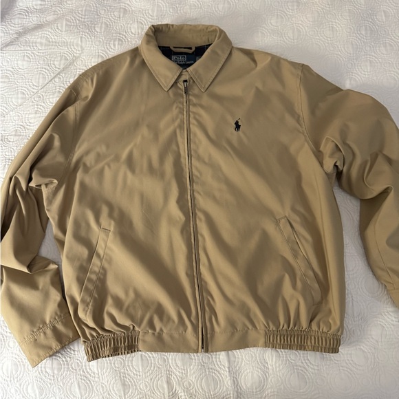 Polo by Ralph Lauren Khaki Windbreaker Jacket - Picture 9 of 9